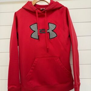 Under Armour Hot Pink Hoodie with Logo